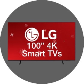 Big Savings 100 Inch LG 4K Smart TVs